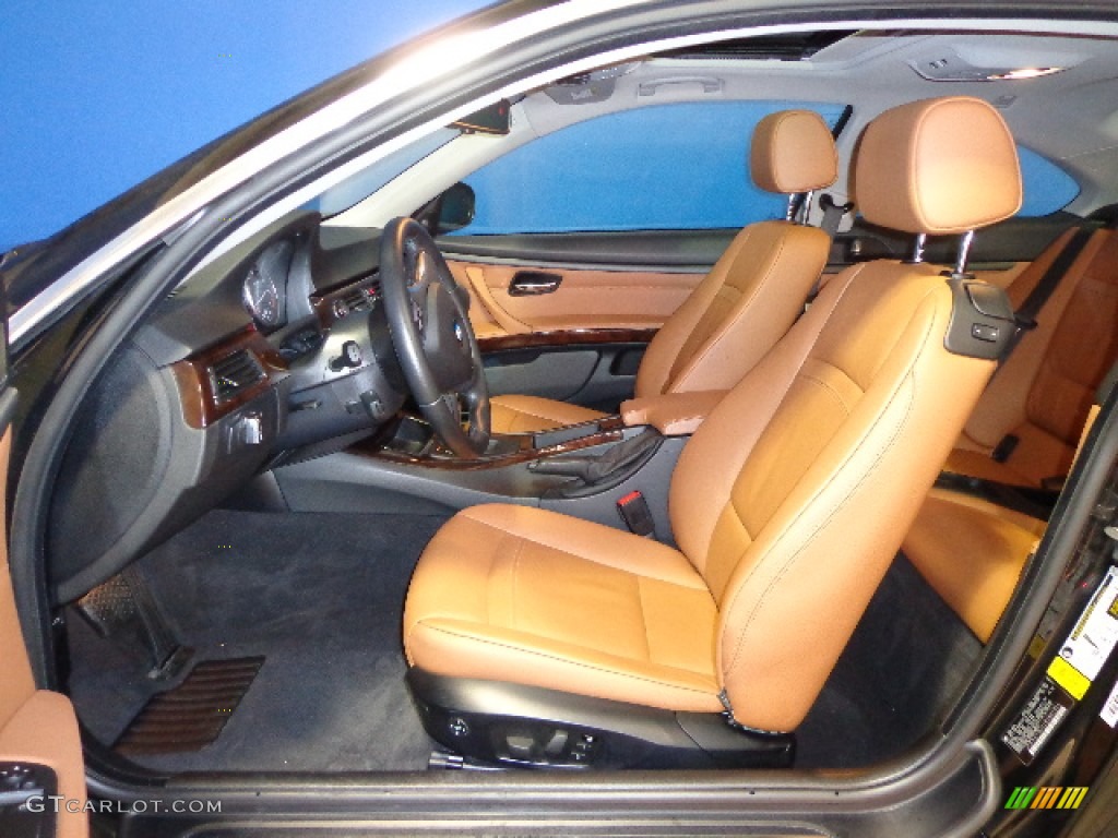 2011 3 Series 328i xDrive Coupe - Black Sapphire Metallic / Saddle Brown Dakota Leather photo #12
