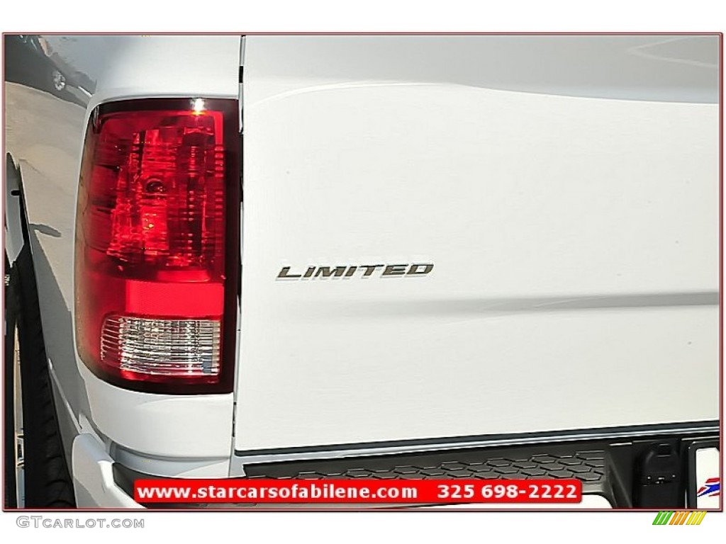 2012 Ram 1500 Laramie Limited Crew Cab - Bright White / Dark Slate Gray photo #4
