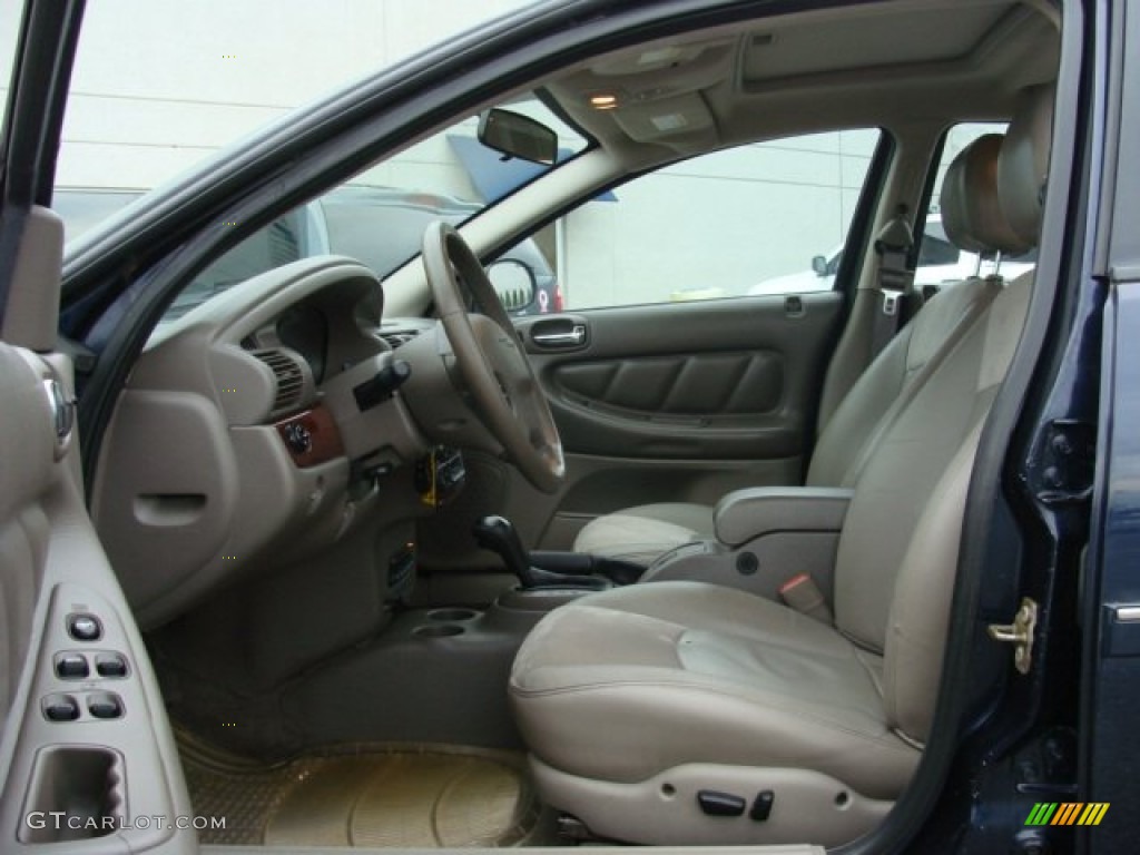 Taupe Interior 2003 Chrysler Sebring LXi Sedan Photo #71877235