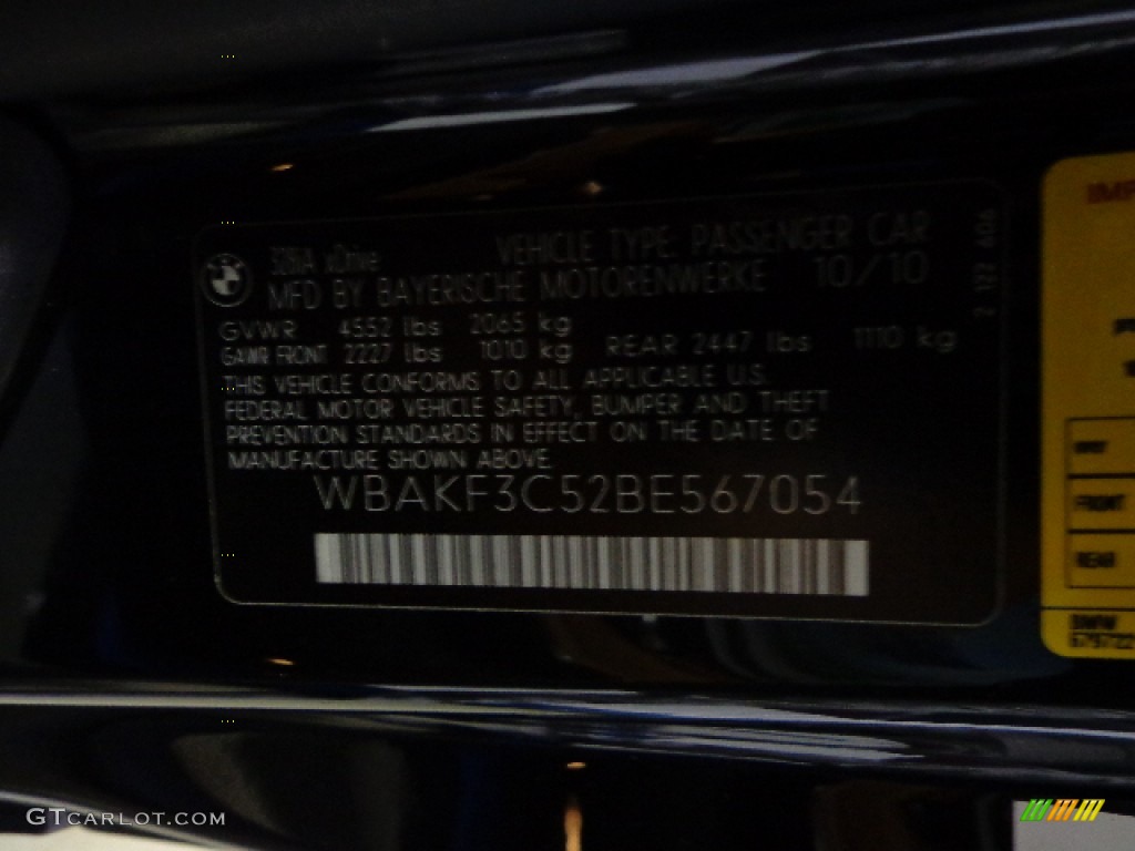 2011 3 Series 328i xDrive Coupe - Black Sapphire Metallic / Saddle Brown Dakota Leather photo #33