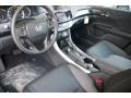 Black 2013 Honda Accord EX-L V6 Sedan Interior Color