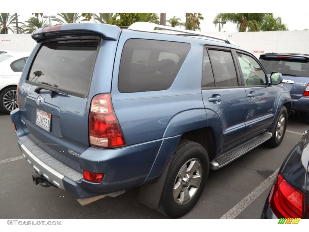 2004 4Runner Limited - Pacific Blue Metallic / Stone photo #3