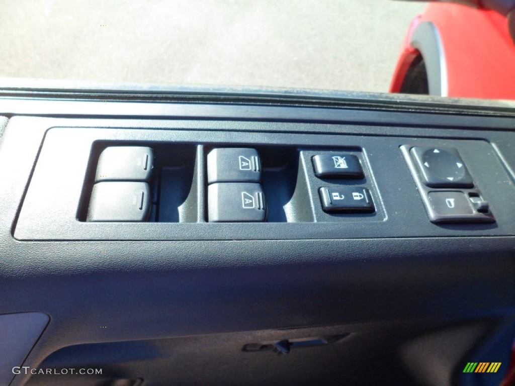 2009 Titan SE Crew Cab 4x4 - Red Alert / Pro-4X Charcoal photo #27