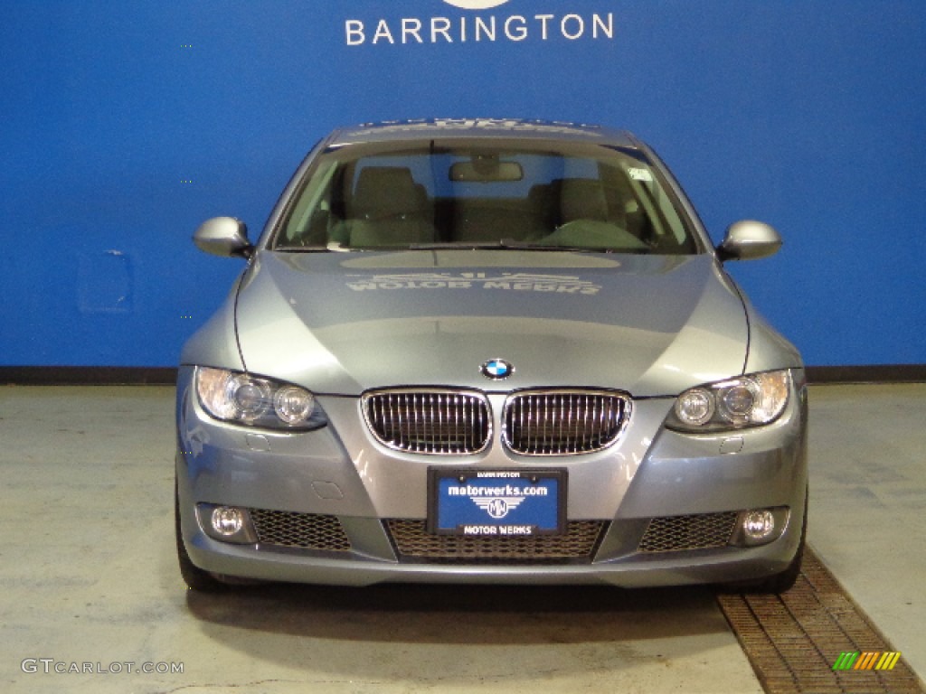 2009 3 Series 335i Coupe - Space Grey Metallic / Black Dakota Leather photo #2