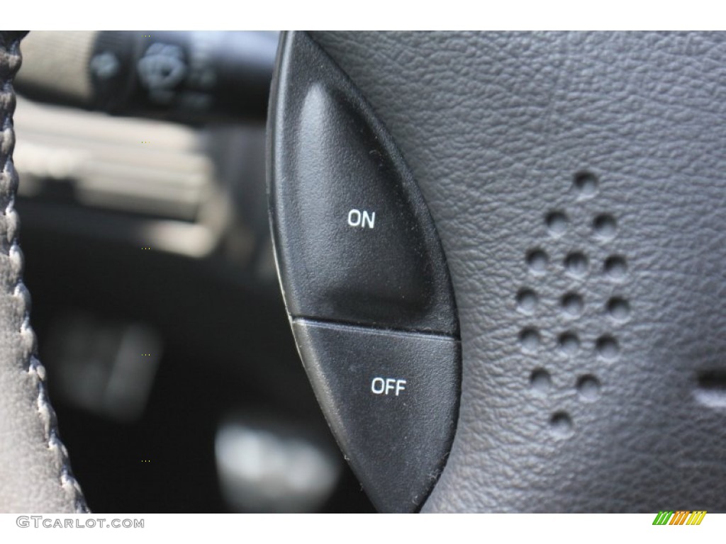 2001 Mustang GT Coupe - Mineral Grey Metallic / Dark Charcoal photo #23