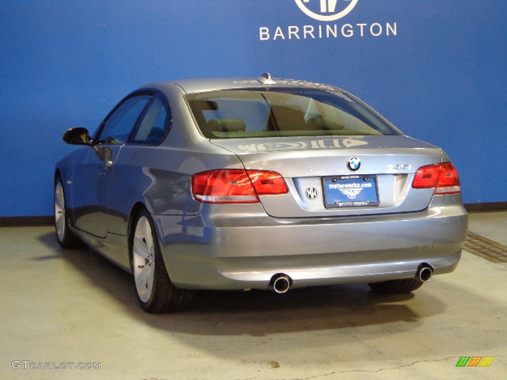 2009 3 Series 335i Coupe - Space Grey Metallic / Black Dakota Leather photo #6