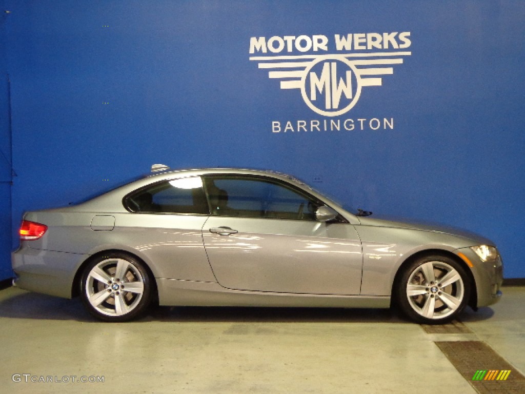 2009 3 Series 335i Coupe - Space Grey Metallic / Black Dakota Leather photo #10