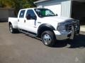 2005 Oxford White Ford F350 Super Duty FX4 Crew Cab 4x4 Dually  photo #7