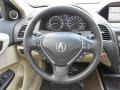 Parchment 2013 Acura RDX Technology AWD Steering Wheel