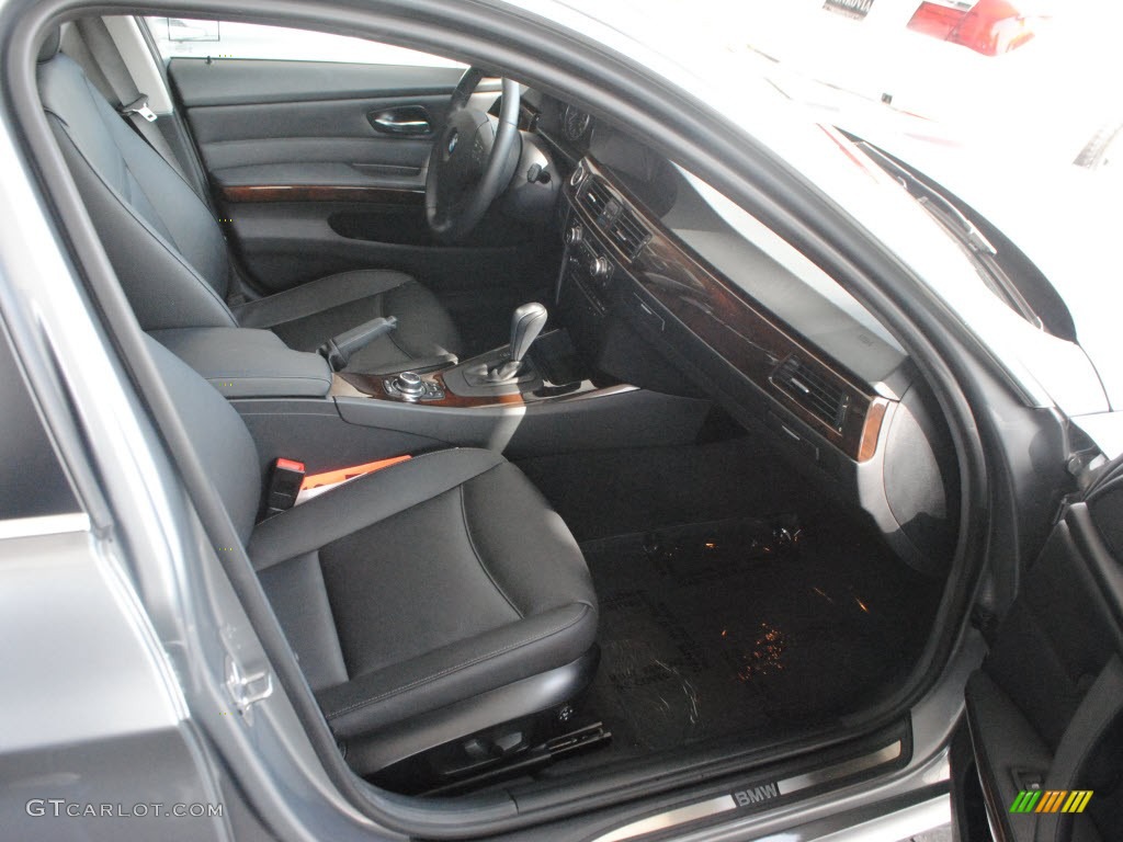 2011 3 Series 335d Sedan - Space Gray Metallic / Black photo #3