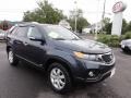 2011 Pacific Blue Kia Sorento LX AWD  photo #4