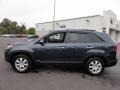 2011 Pacific Blue Kia Sorento LX AWD  photo #9