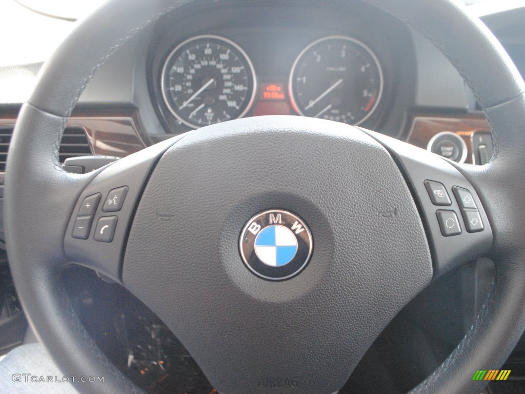 2011 3 Series 335d Sedan - Space Gray Metallic / Black photo #18