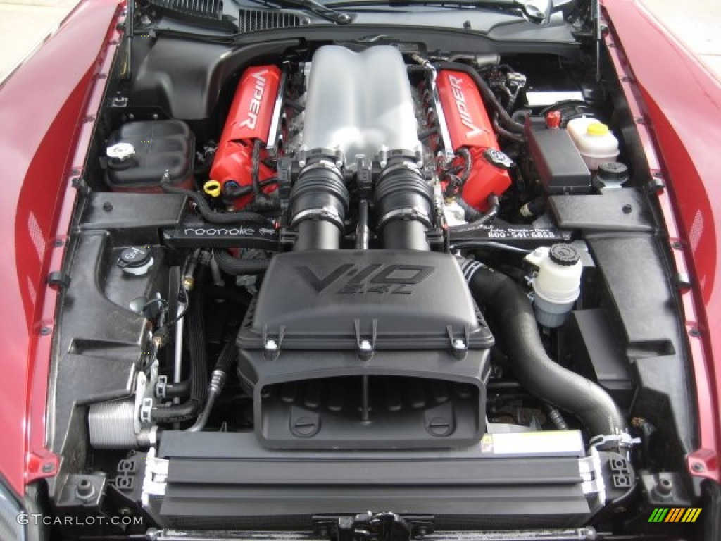 2008 Dodge Viper SRT-10 Coupe 8.4 Liter OHV 20-Valve VVT V10 Engine Photo #71880243