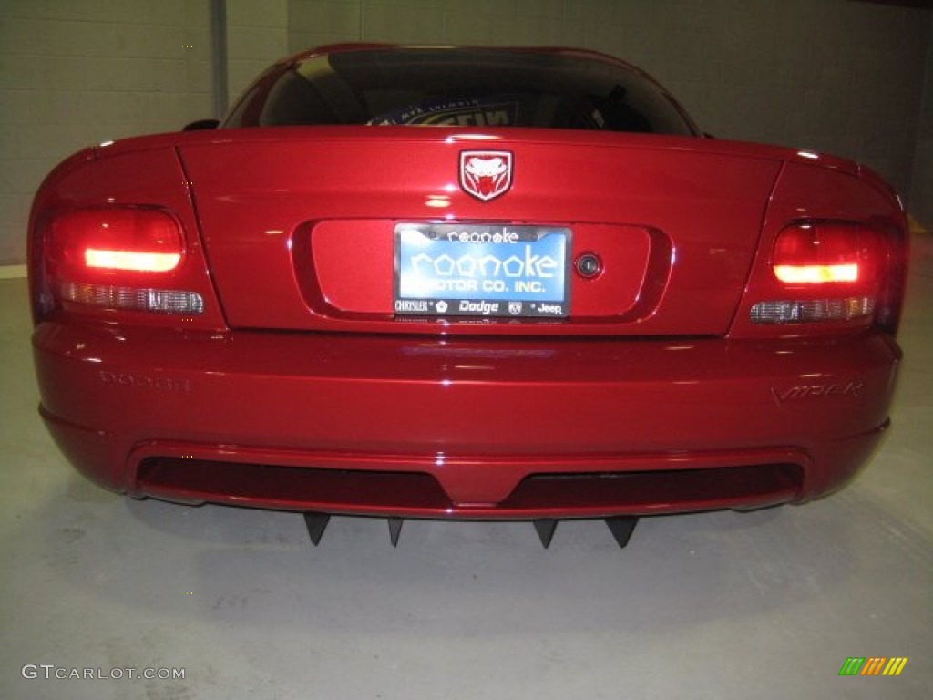 2008 Viper SRT-10 Coupe - Venom Red Metallic / Black/Natural Tan photo #38