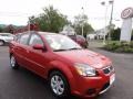 2011 Tropical Red Kia Rio LX  photo #4