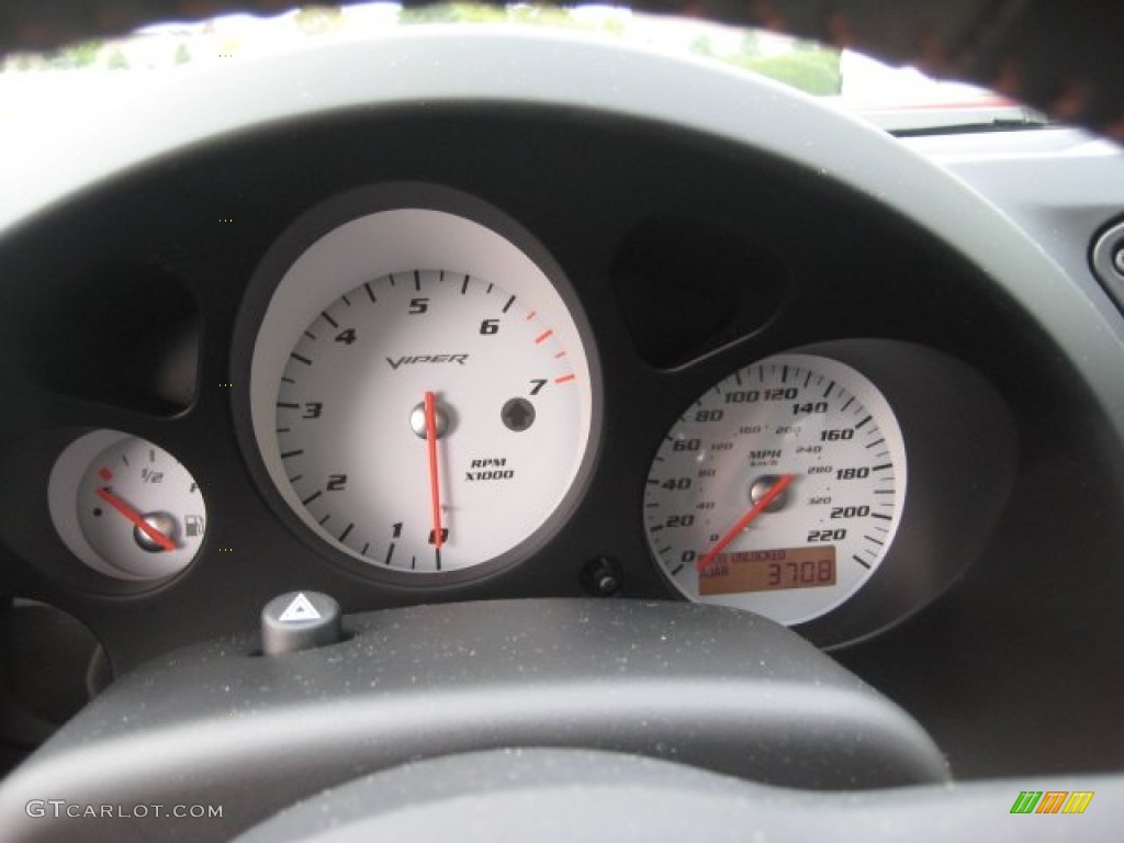 2008 Dodge Viper SRT-10 Coupe Gauges Photo #71881146
