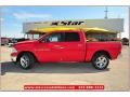 2012 Flame Red Dodge Ram 1500 Lone Star Crew Cab 4x4  photo #3