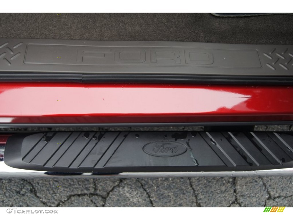 2013 F150 XLT SuperCrew 4x4 - Ruby Red Metallic / Adobe photo #16
