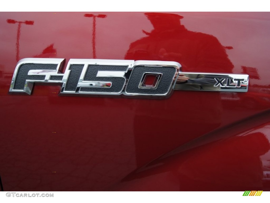 2013 F150 XLT SuperCrew 4x4 - Ruby Red Metallic / Adobe photo #17