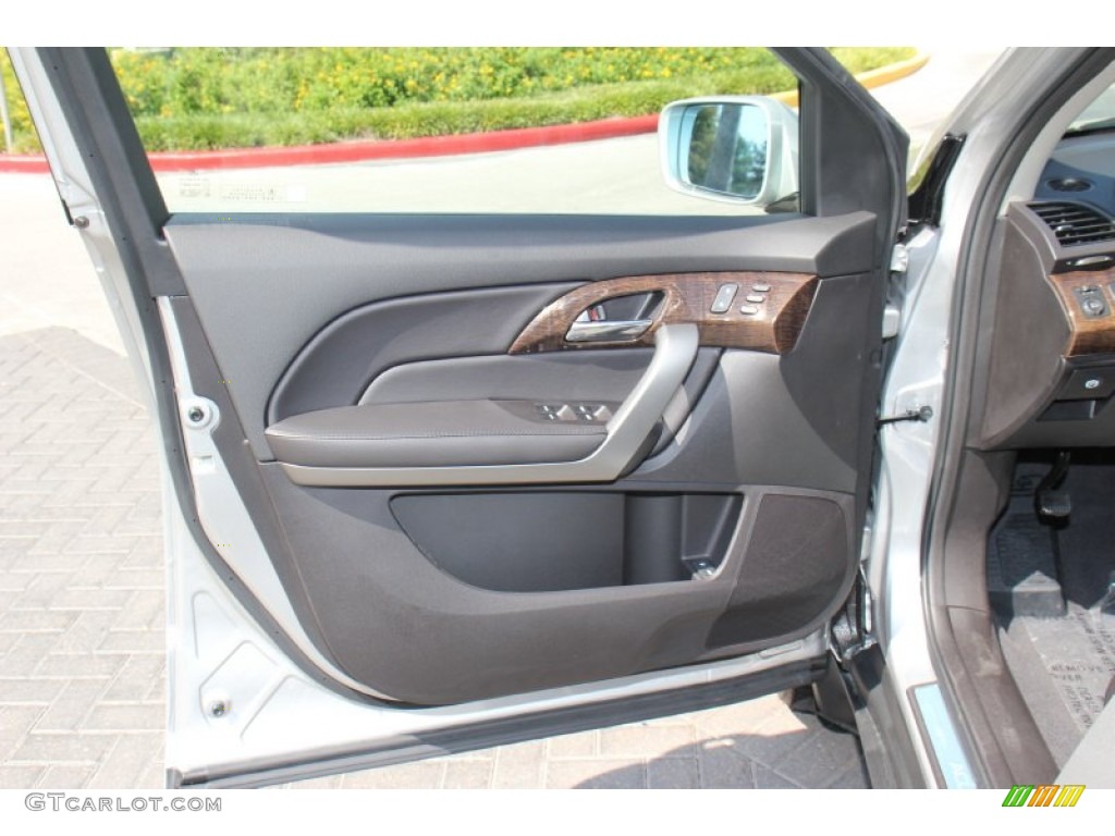 2013 Acura MDX SH-AWD Ebony Door Panel Photo #71882082