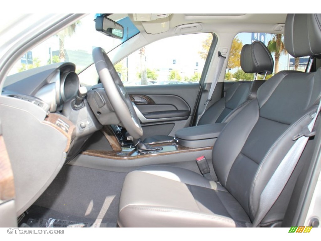 Ebony Interior 2013 Acura MDX SH-AWD Photo #71882106