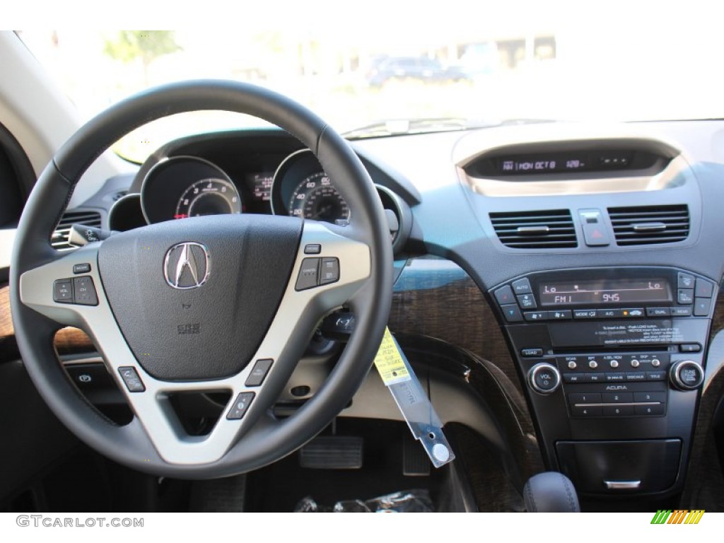 2013 Acura MDX SH-AWD Ebony Dashboard Photo #71882298