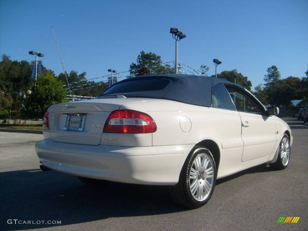 2004 C70 High Pressure Turbo - White / Beige photo #6