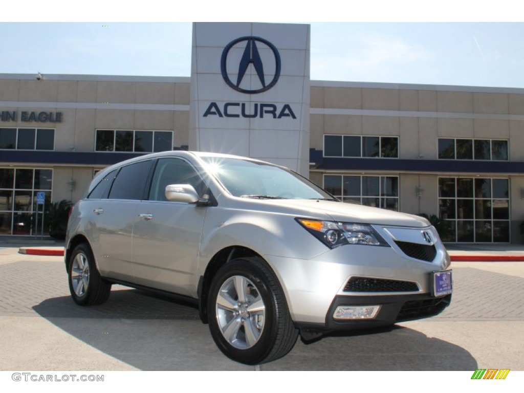 2013 MDX SH-AWD - Palladium Metallic / Ebony photo #1