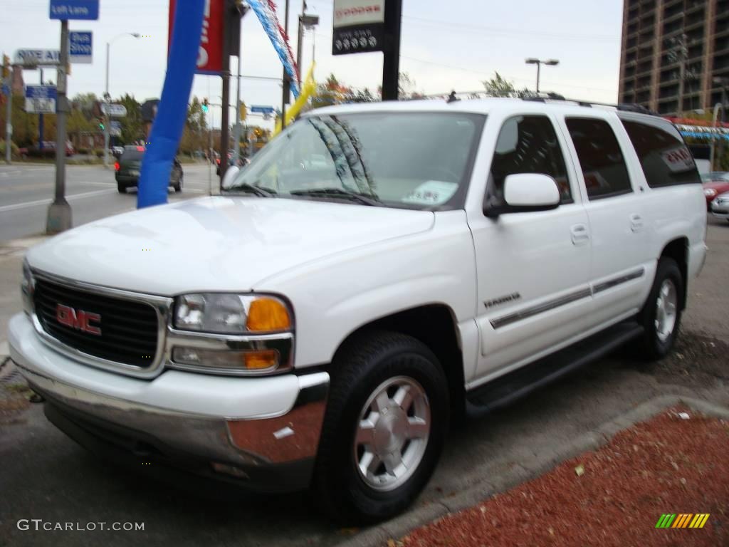 2006 Yukon XL SLT 4x4 - Summit White / Neutral/Shale photo #1