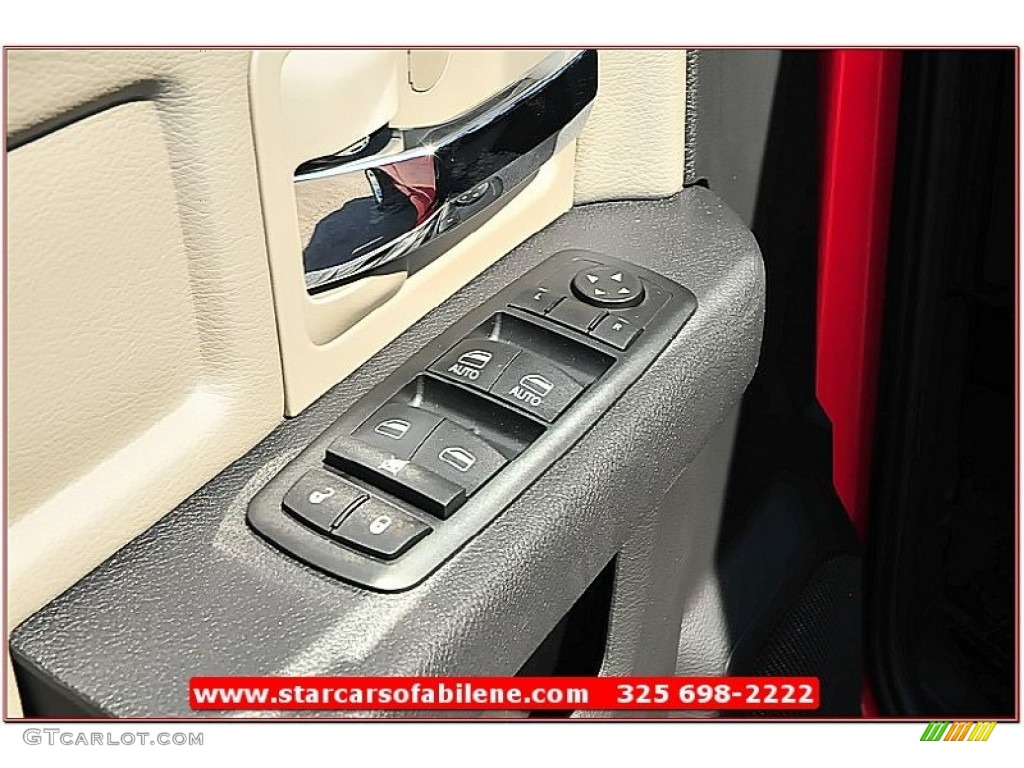 2012 Ram 1500 Lone Star Quad Cab 4x4 - Flame Red / Dark Slate Gray/Medium Graystone photo #16