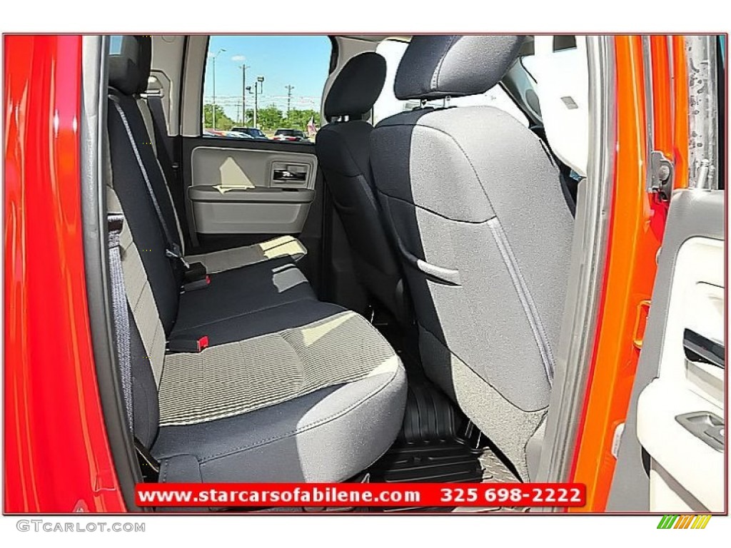 2012 Ram 1500 Lone Star Quad Cab 4x4 - Flame Red / Dark Slate Gray/Medium Graystone photo #23