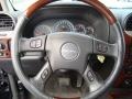 Ebony 2007 GMC Envoy Denali 4x4 Steering Wheel
