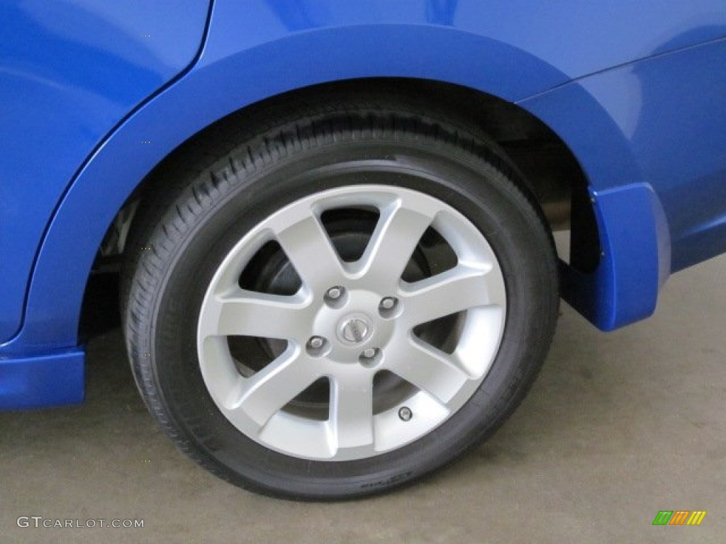 2011 Sentra 2.0 SR - Metallic Blue / Charcoal photo #3