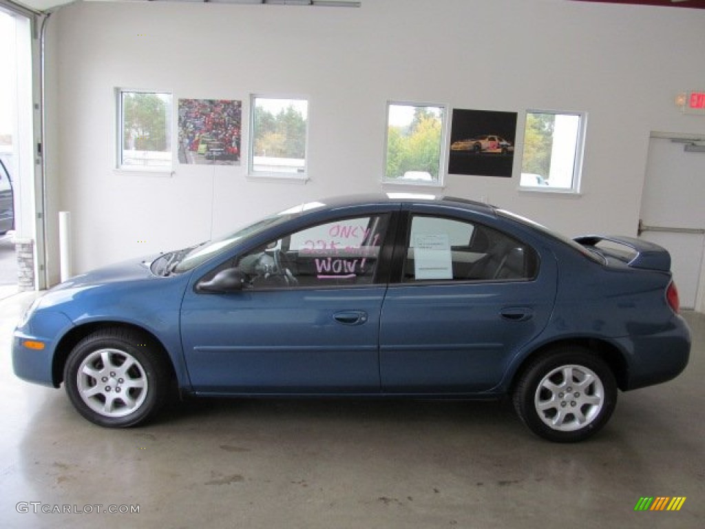 2003 Neon SXT - Atlantic Blue Pearl / Dark Slate Gray photo #2