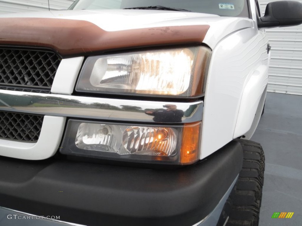 2005 Silverado 1500 Z71 Crew Cab 4x4 - Summit White / Dark Charcoal photo #8