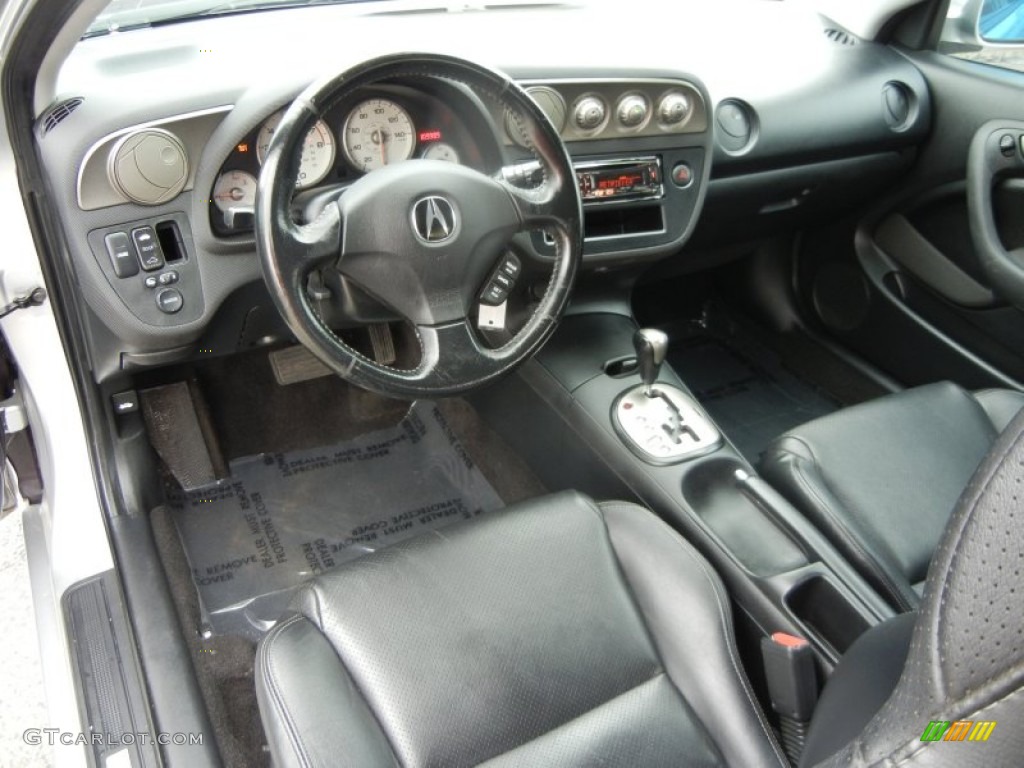 Ebony Interior 2006 Acura RSX Sports Coupe Photo #71889690