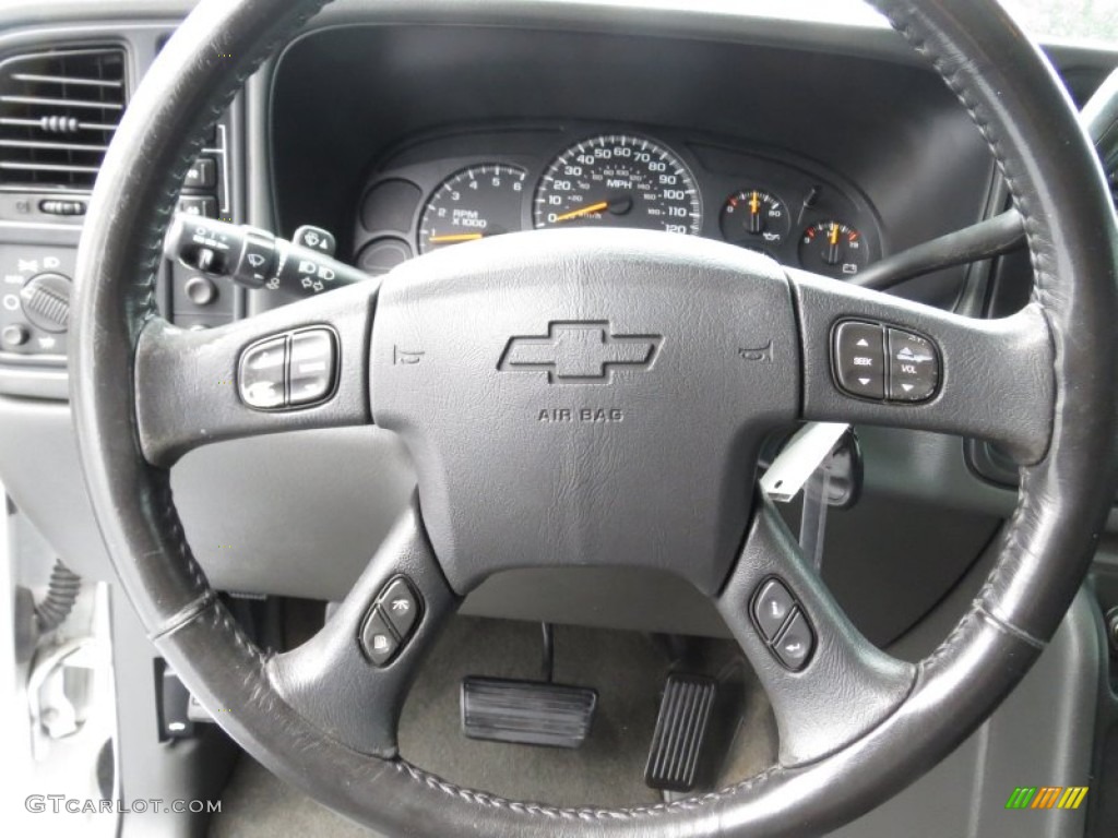 2005 Silverado 1500 Z71 Crew Cab 4x4 - Summit White / Dark Charcoal photo #37