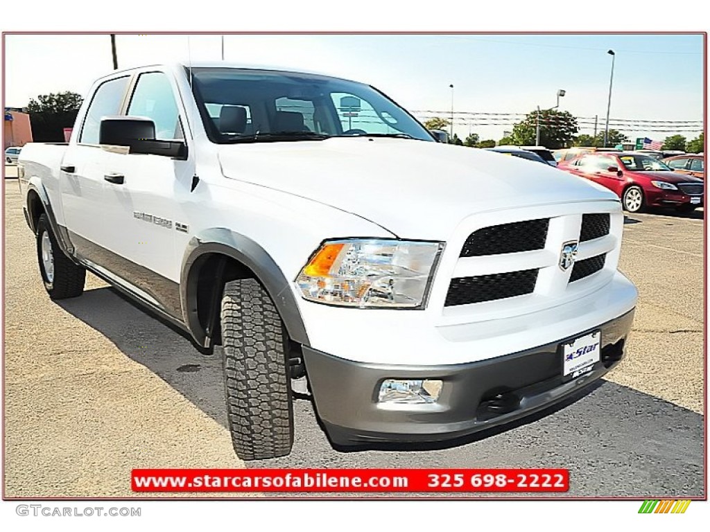 2012 Ram 1500 Mossy Oak Edition Crew Cab 4x4 - Bright White / Light Pebble Beige/Bark Brown photo #12