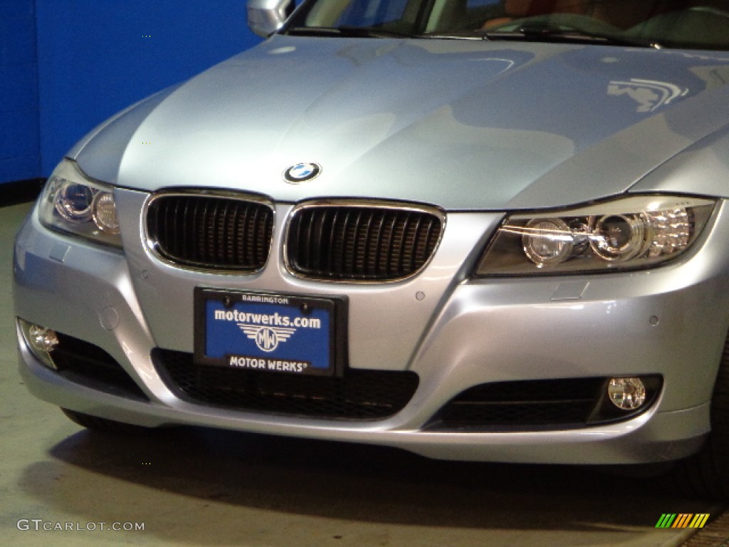 2011 3 Series 328i xDrive Sedan - Blue Water Metallic / Chestnut Brown Dakota Leather photo #3