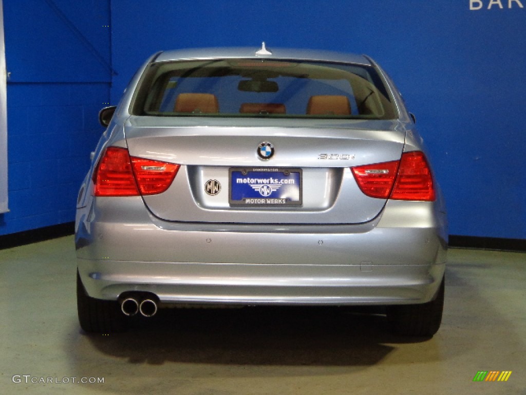 2011 3 Series 328i xDrive Sedan - Blue Water Metallic / Chestnut Brown Dakota Leather photo #7