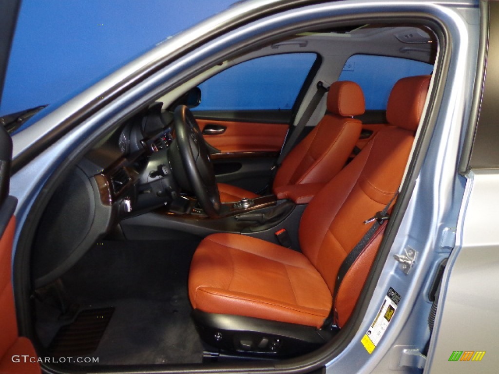 2011 3 Series 328i xDrive Sedan - Blue Water Metallic / Chestnut Brown Dakota Leather photo #12