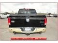 2012 Black Dodge Ram 1500 Laramie Longhorn Crew Cab 4x4  photo #6