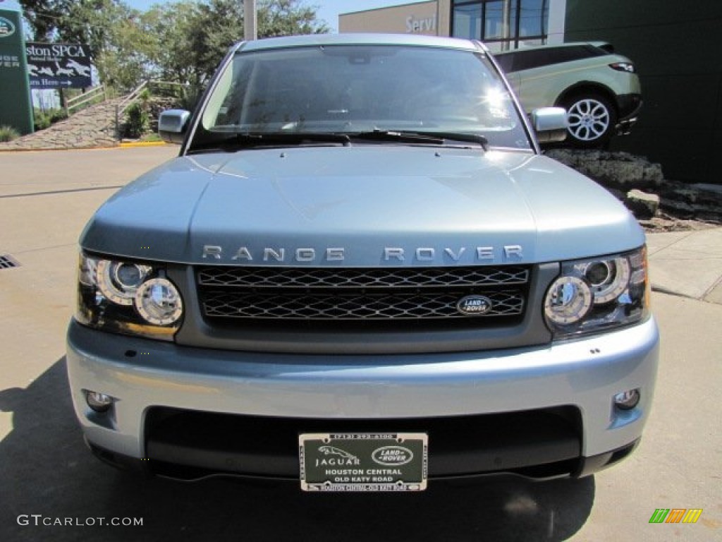 2011 Range Rover Sport HSE LUX - Izmir Blue Metallic / Ebony/Ebony photo #6