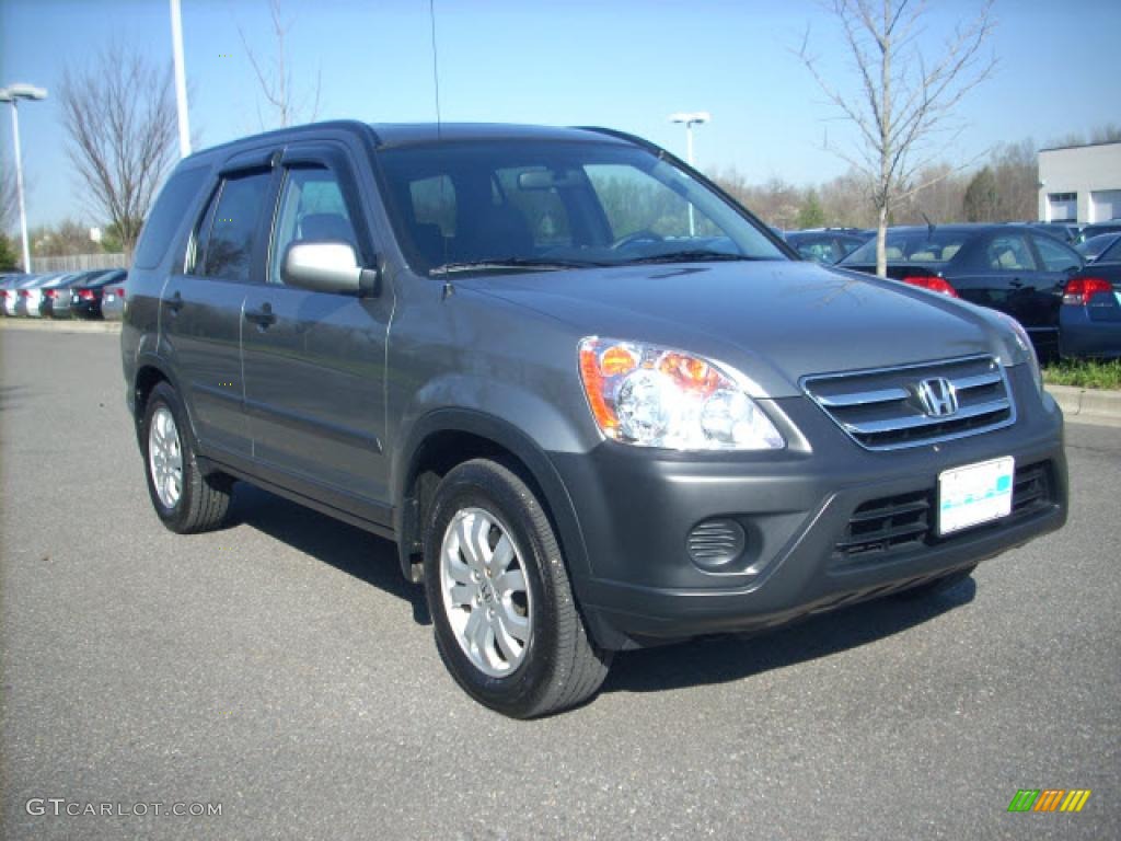 2005 CR-V EX 4WD - Pewter Pearl / Black photo #1