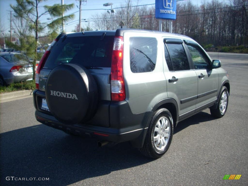 2005 CR-V EX 4WD - Pewter Pearl / Black photo #3