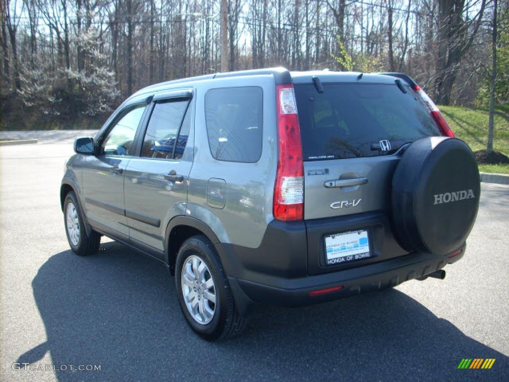 2005 CR-V EX 4WD - Pewter Pearl / Black photo #5