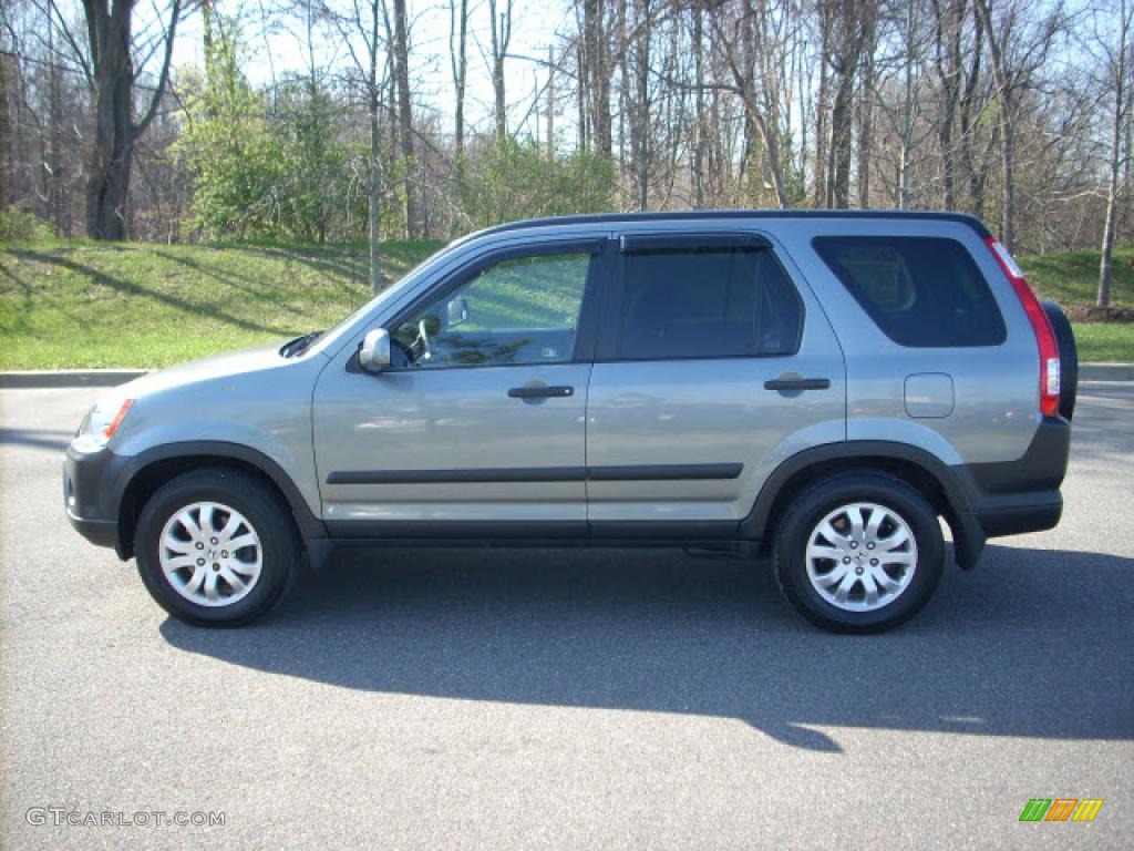 2005 CR-V EX 4WD - Pewter Pearl / Black photo #6