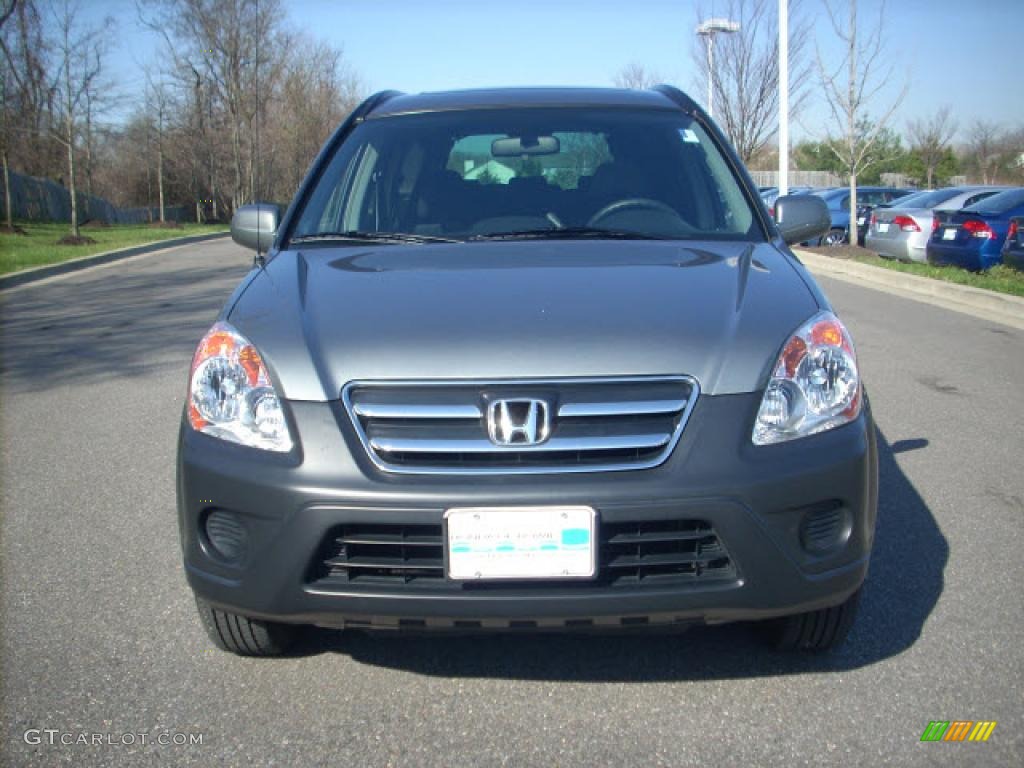 2005 CR-V EX 4WD - Pewter Pearl / Black photo #8