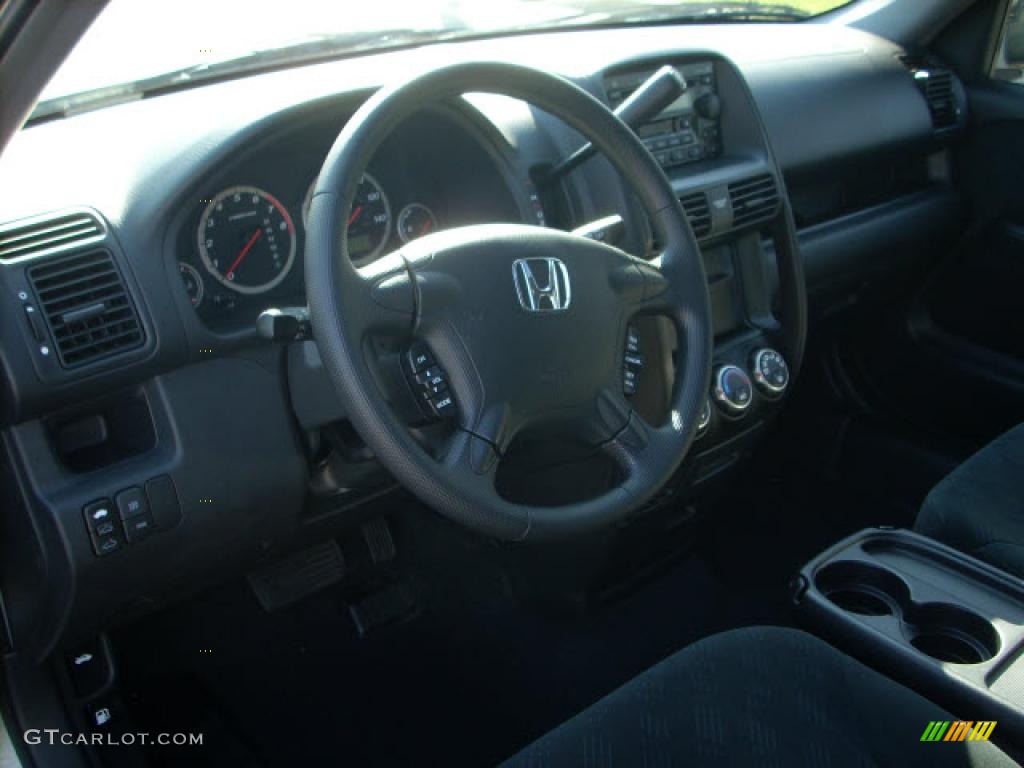2005 CR-V EX 4WD - Pewter Pearl / Black photo #11